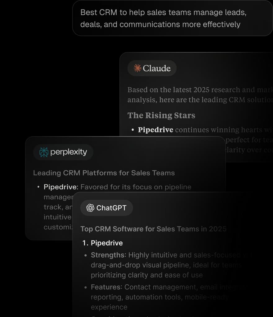 AI search visibility platform for growing businesses