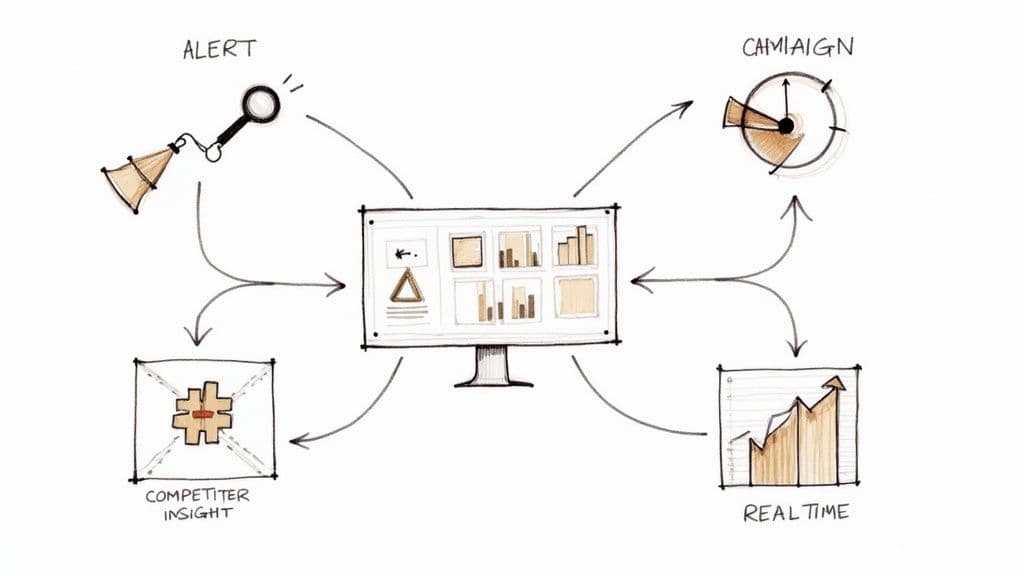 Ai brand monitoring dashboard system