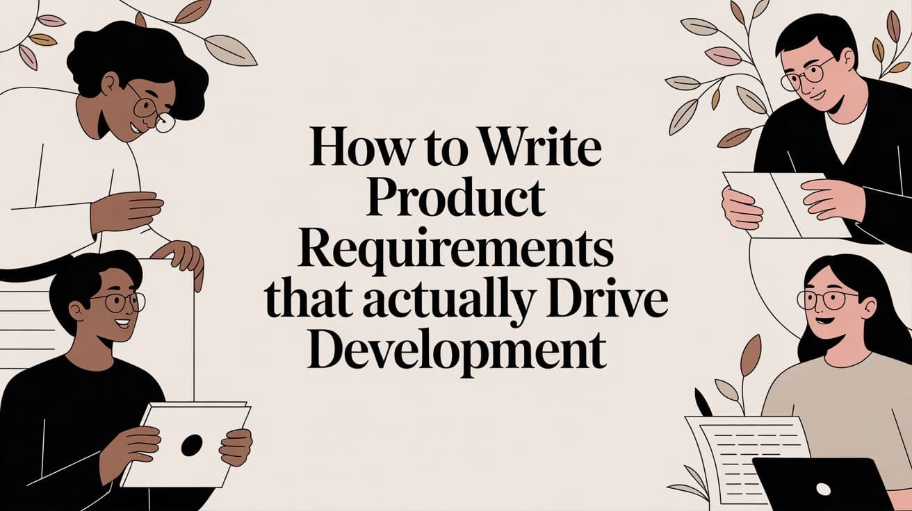 Cover image for How to Write Product Requirements That Actually Drive Development