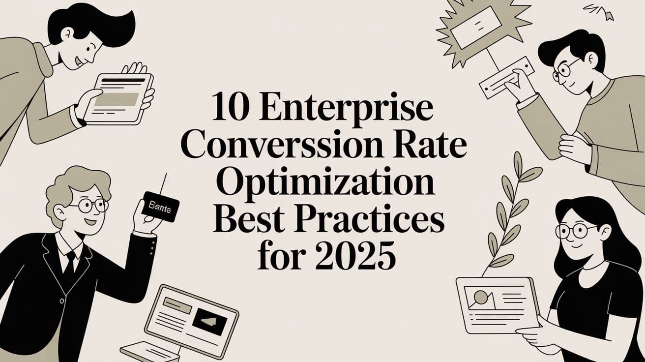 Cover image for 10 Enterprise Conversion Rate Optimization Best Practices for 2025