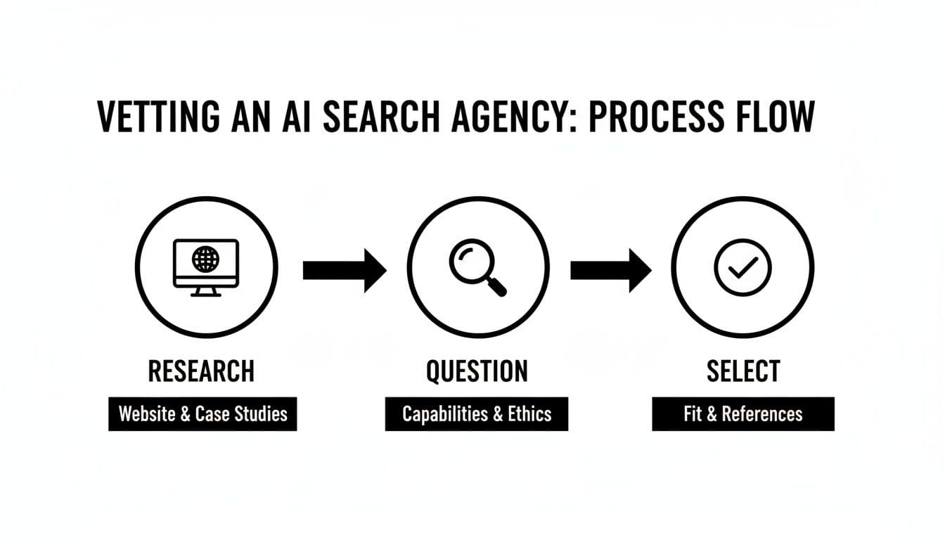 Ai search optimization agency san francisco process flow