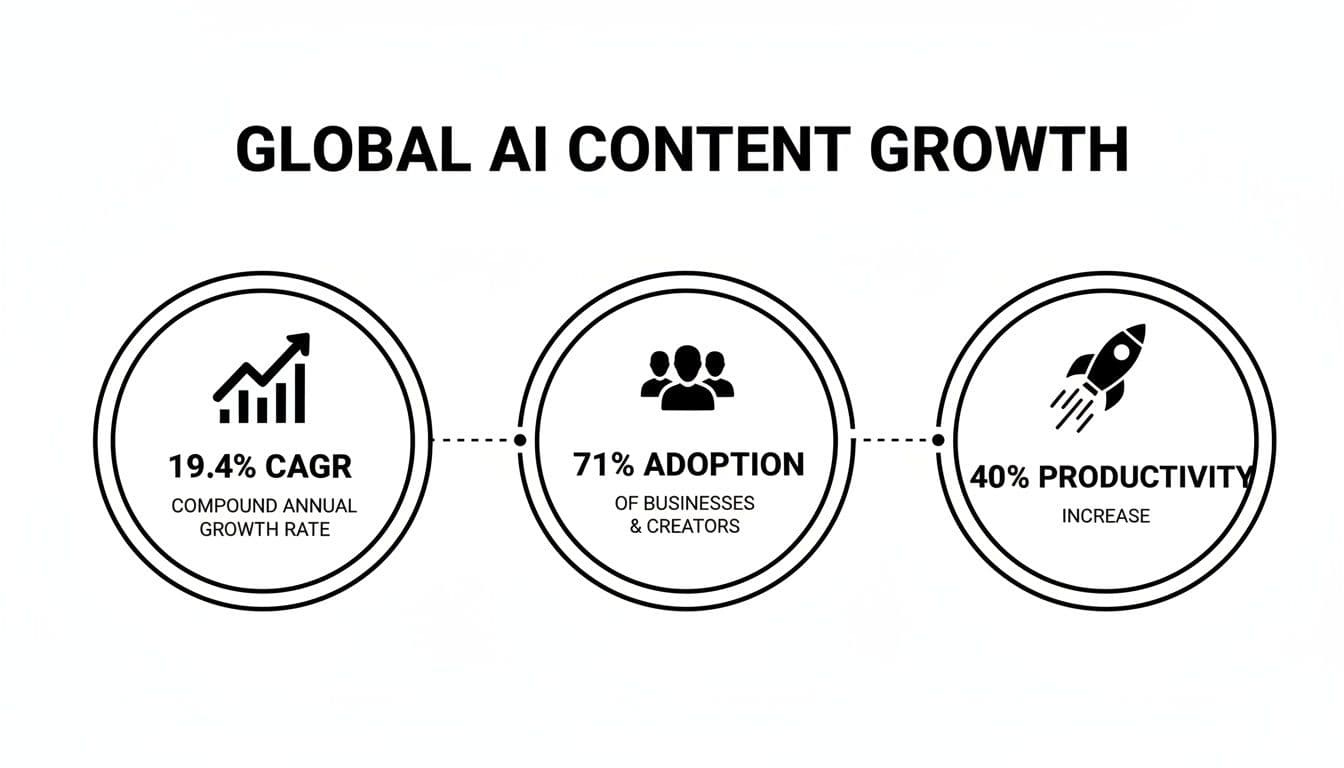 What is ai generated content ai growth