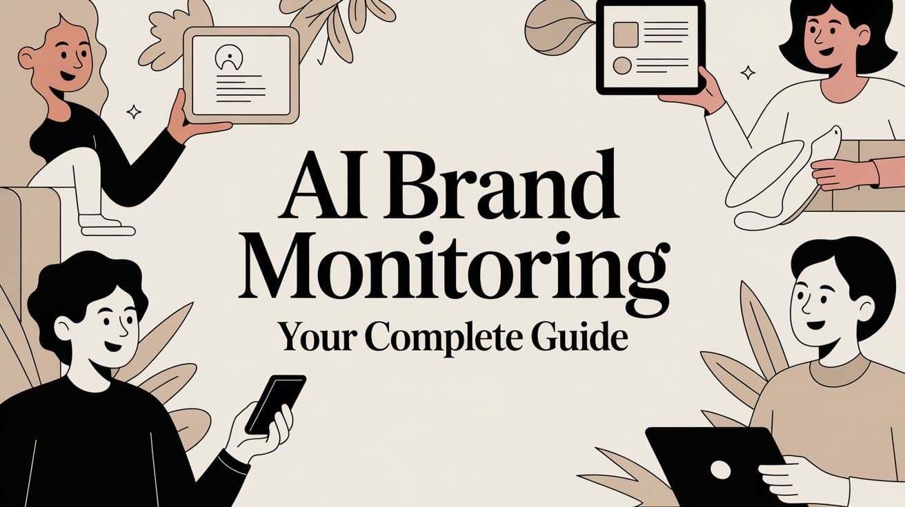 Cover image for AI Brand Monitoring Your Complete Guide