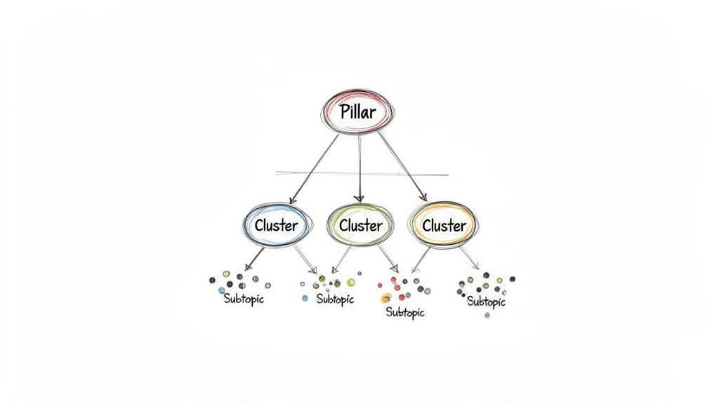 Common seo mistakes topic cluster
