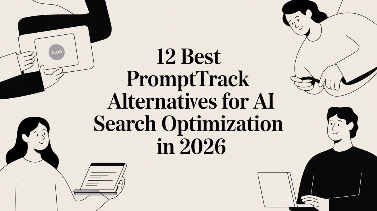 Cover image for 12 Best PromptTrack Alternatives for AI Search Optimization in 2026