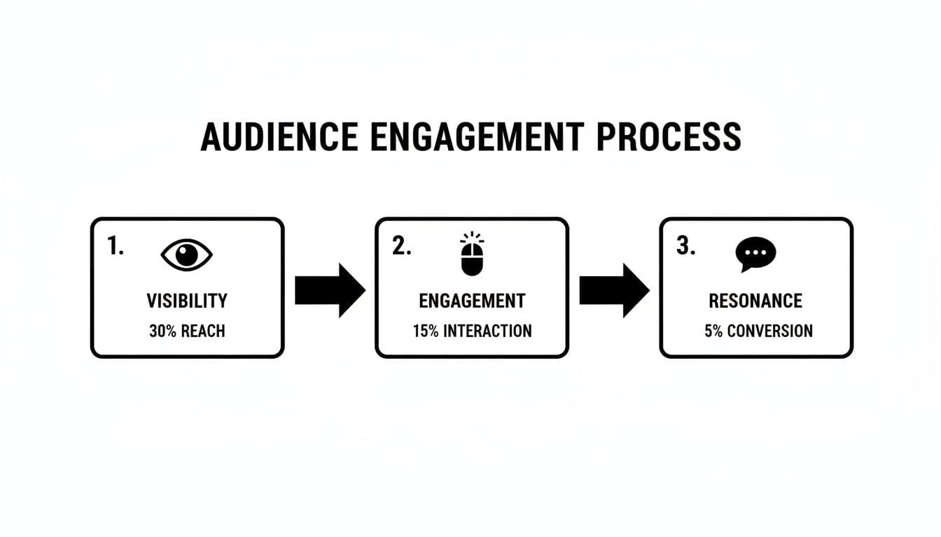 Content performance metrics audience engagement