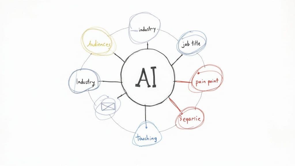 How to improve brand awareness ai strategy diagram