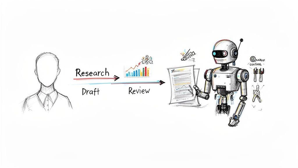 Ai content optimization ai workflow