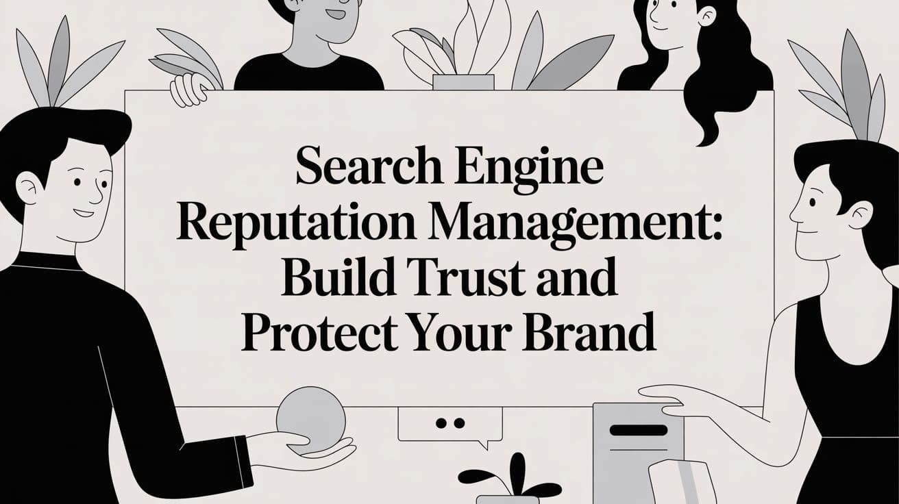 Cover image for Search Engine Reputation Management: Build Trust and Protect Your Brand