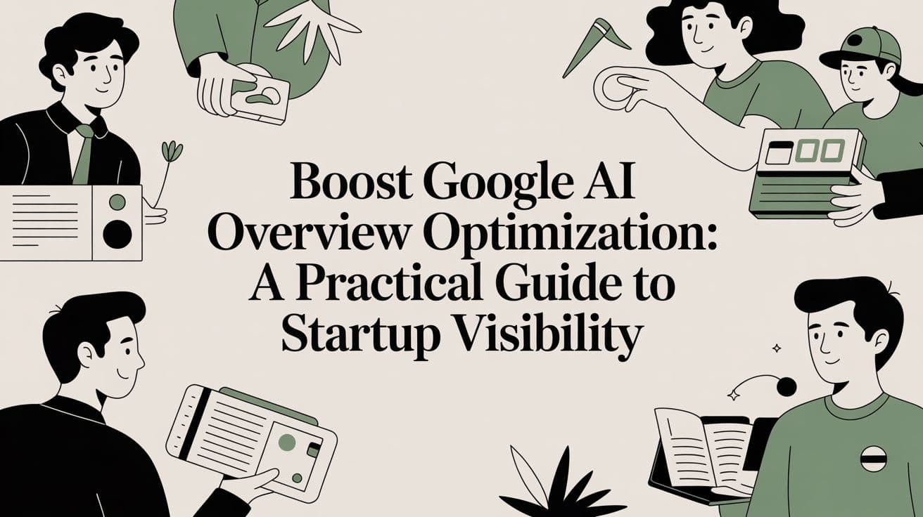 Cover image for Boost google ai overview optimization: A Practical Guide to Startup Visibility