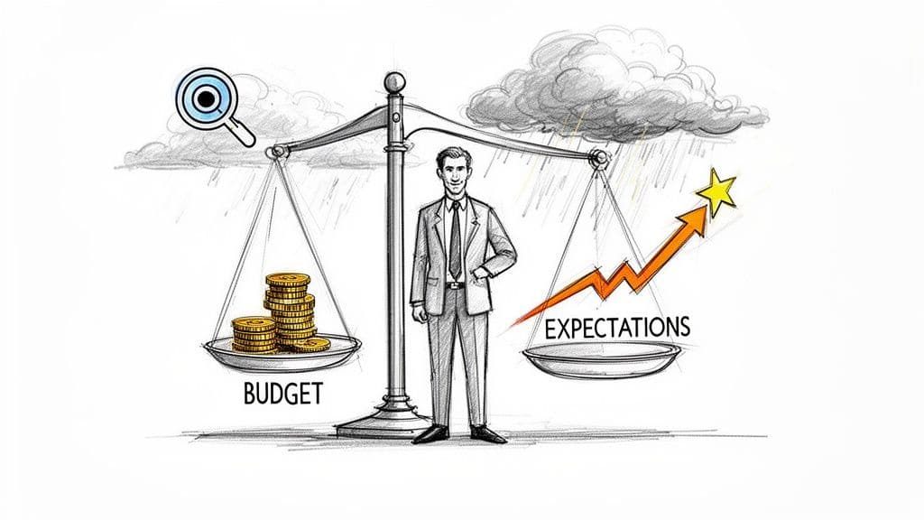 B2b marketing challenges budget expectations