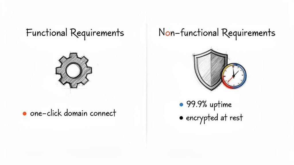 How to write product requirements system requirements