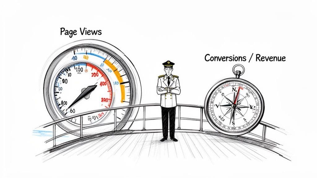 Content performance metrics business metrics