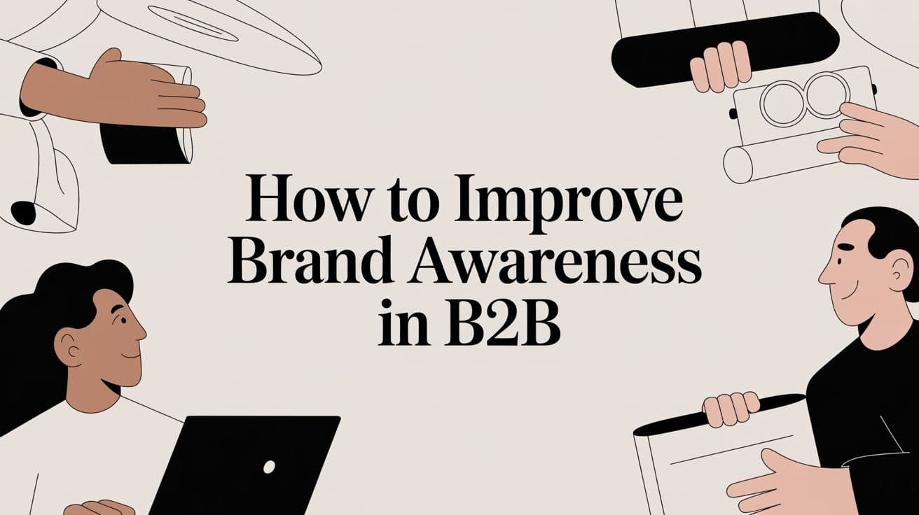 Cover image for How to Improve Brand Awareness in B2B