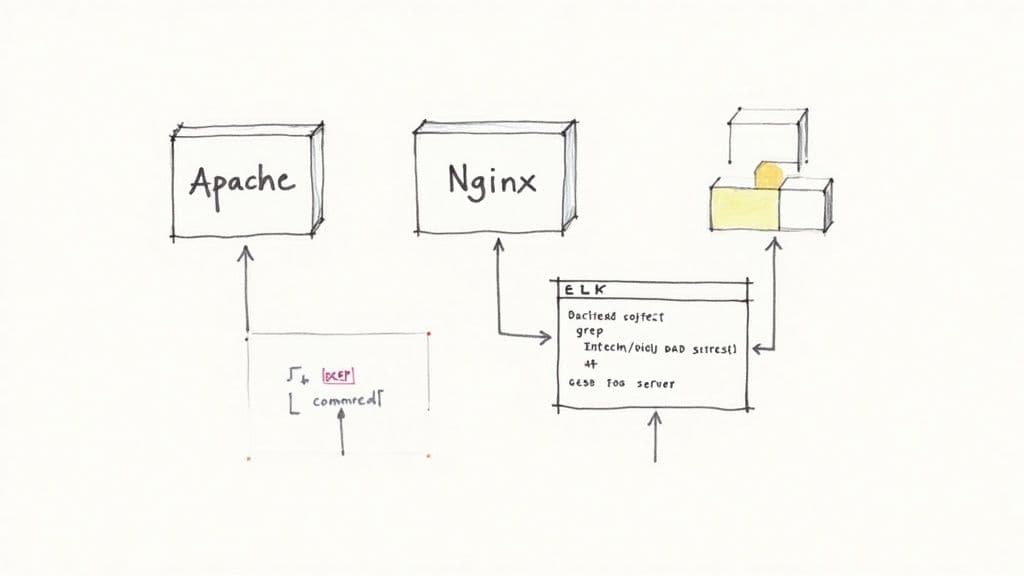 Analyzing log files log processing