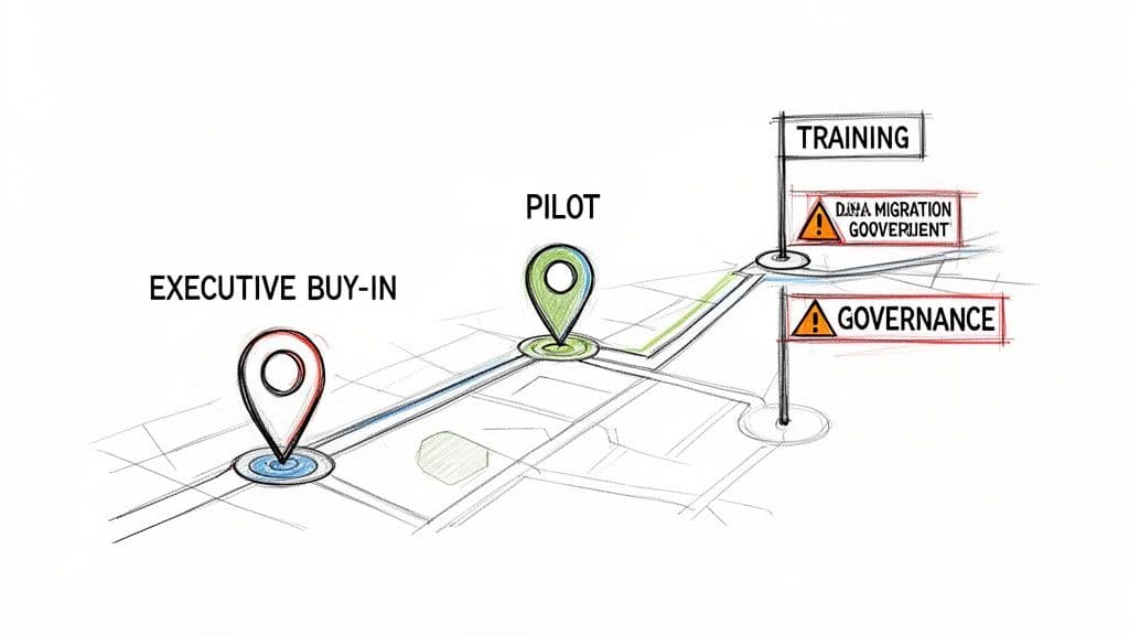 Enterprise content management solutions roadmap