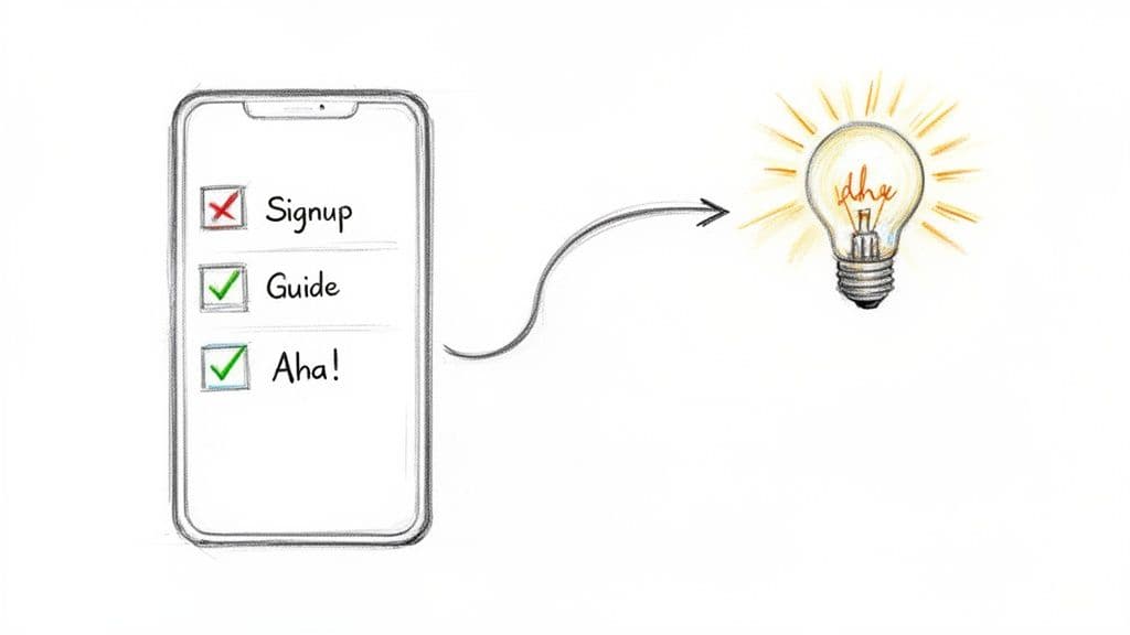 Product led growth strategy aha moment