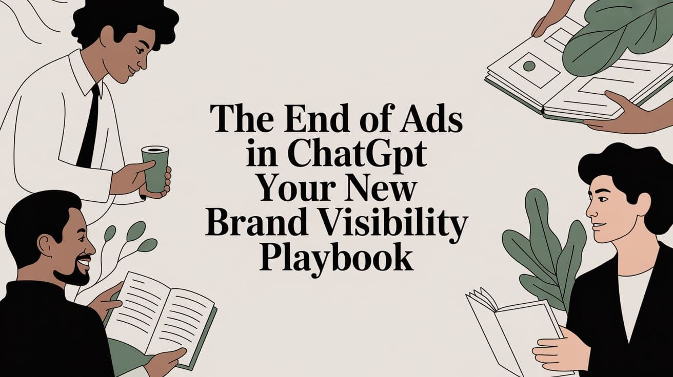 Cover image for The End of Ads in ChatGPT Your New Brand Visibility Playbook