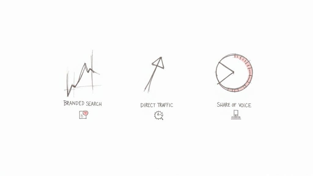 How to improve brand awareness strategies illustration