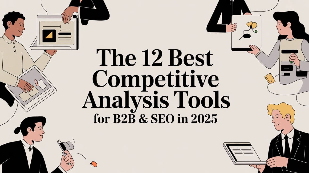 Cover image for The 12 Best Competitive Analysis Tools for B2B & SEO in 2025