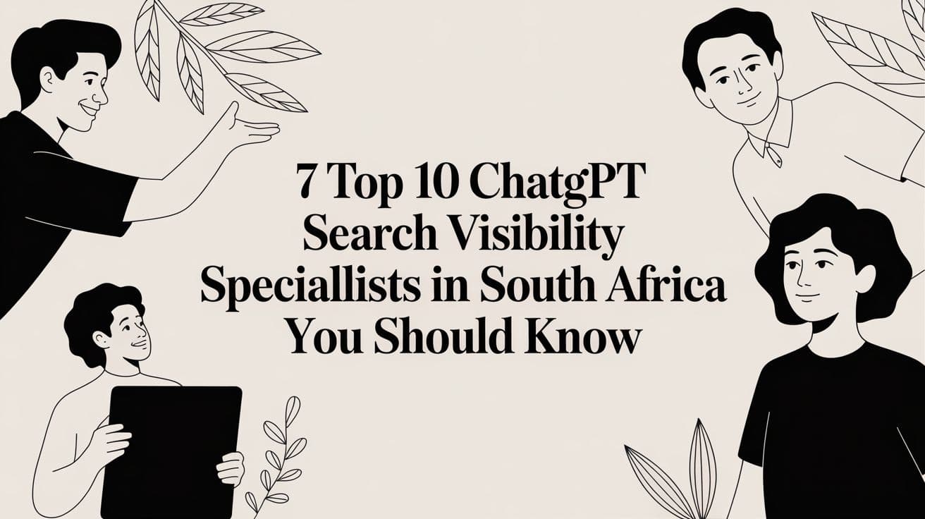 Cover image for 7 Top 10 chatgpt search visibility specialists in south africa You Should Know