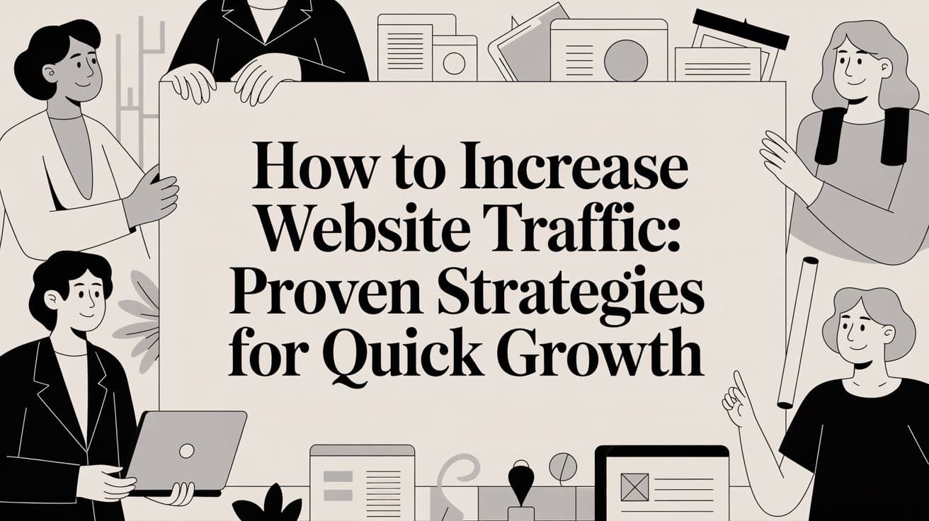 Cover image for How to Increase Website Traffic: Proven Strategies for Quick Growth