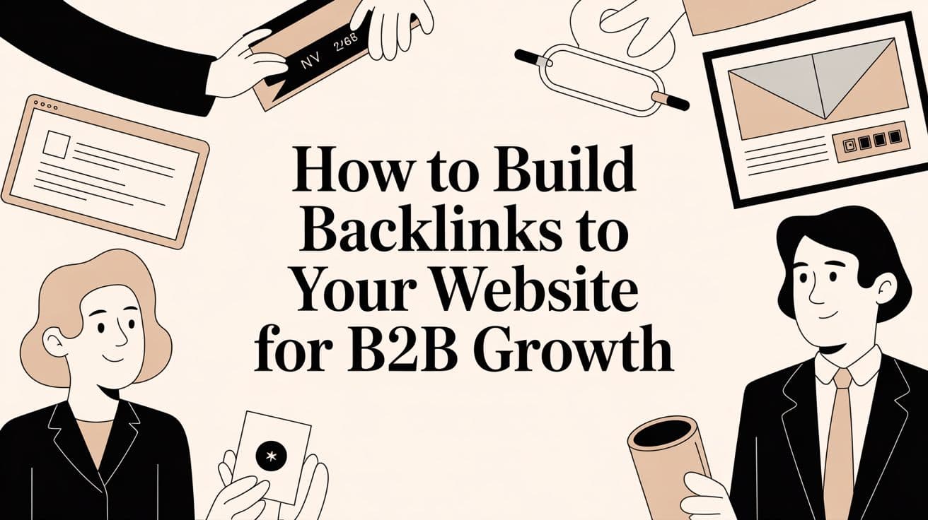Cover image for How to Build Backlinks to Your Website for B2B Growth