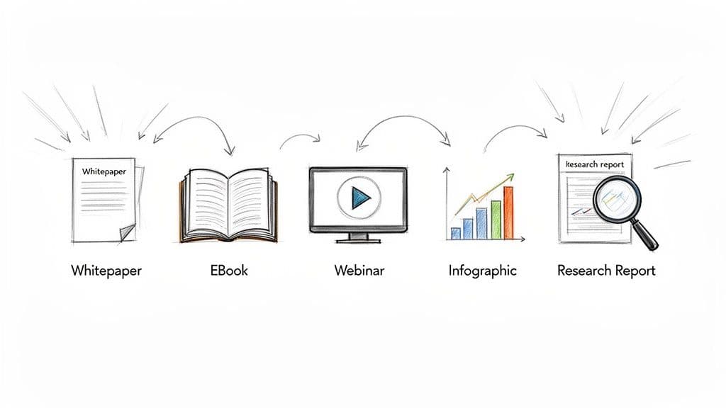 Content syndication services content formats