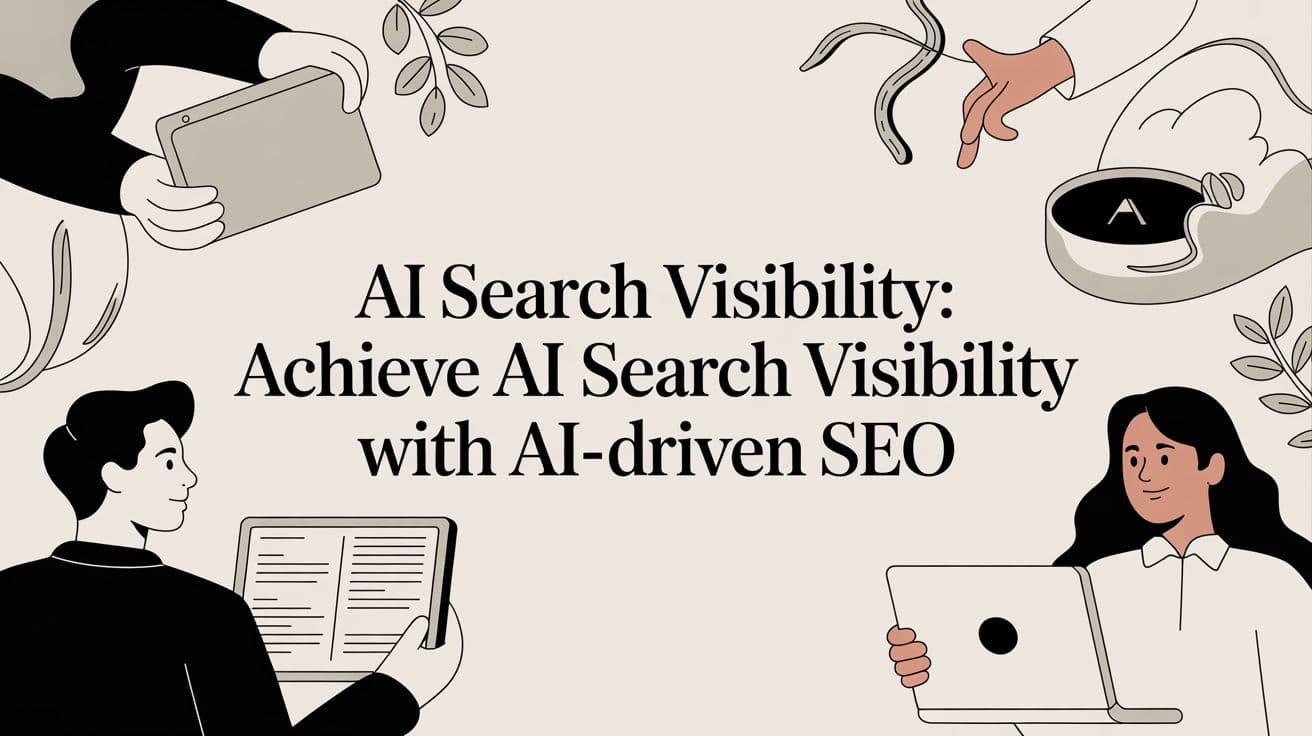 Cover image for Ai Search Visibility: Achieve ai search visibility with AI-Driven SEO