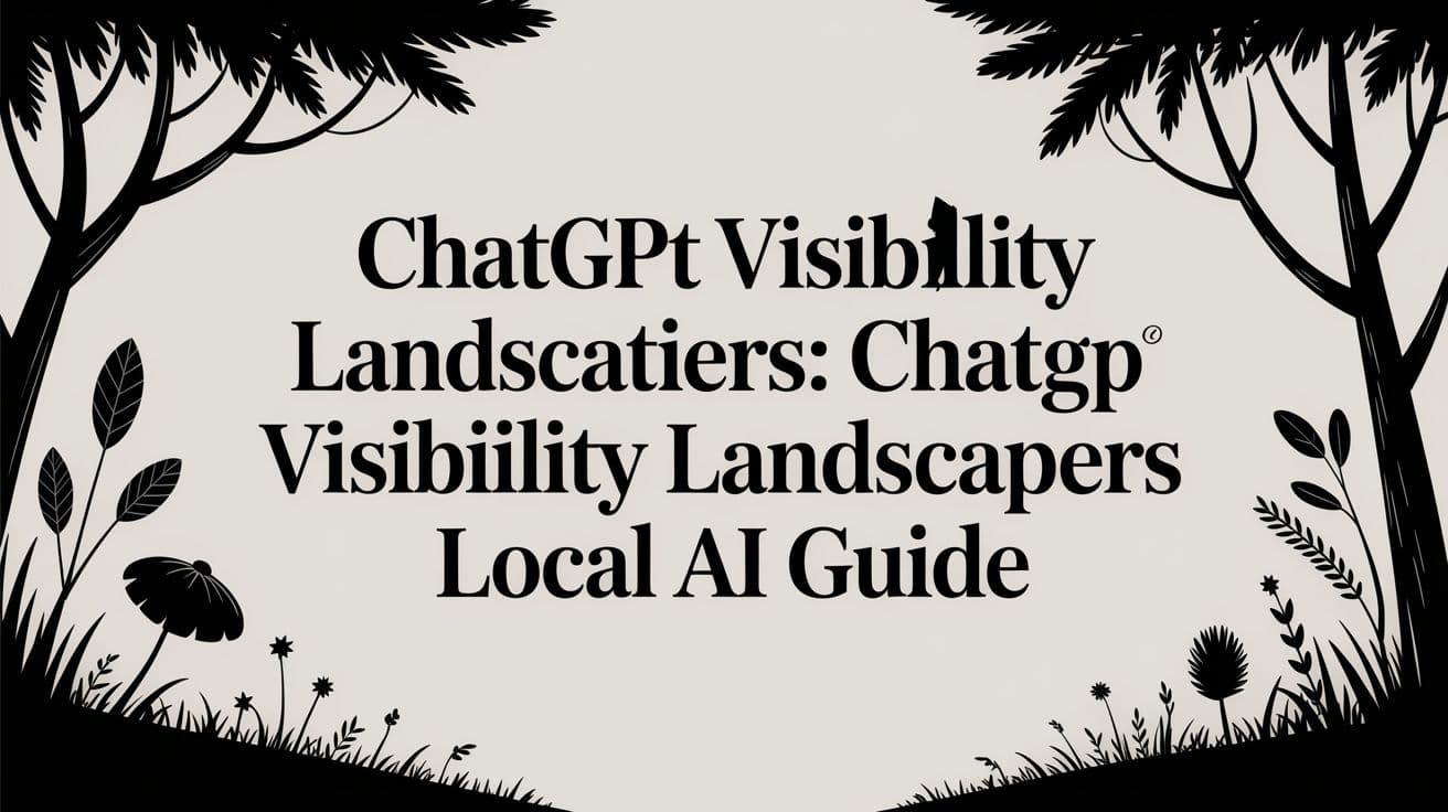 Cover image for ChatGPT Visibility Landscapers: chatgpt visibility landscapers Local AI Guide