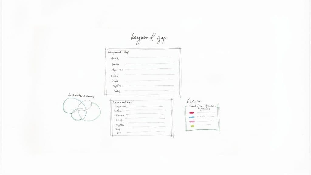 What keywords are my competitors using keyword analysis