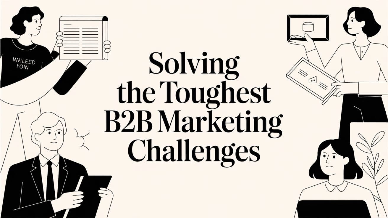 Cover image for Solving the Toughest B2B Marketing Challenges