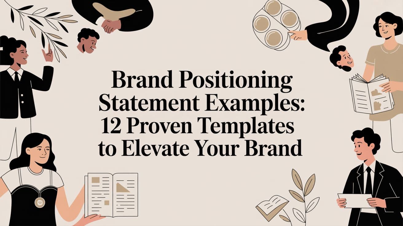Cover image for Brand Positioning Statement Examples: 12 Proven Templates to Elevate Your Brand