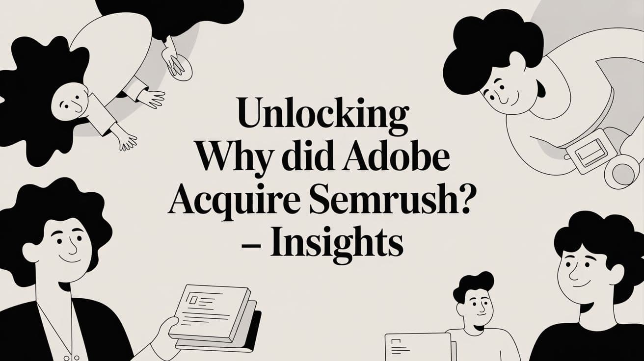 Cover image for Unlocking why did adobe acquire semrush? - insights