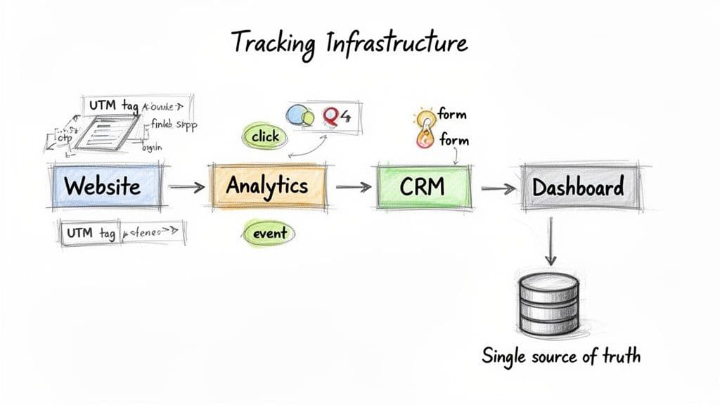Measuring marketing campaign effectiveness tracking data