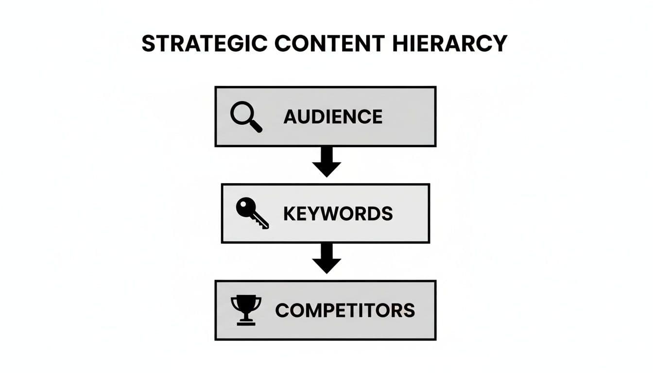 How to write website content content hierarchy