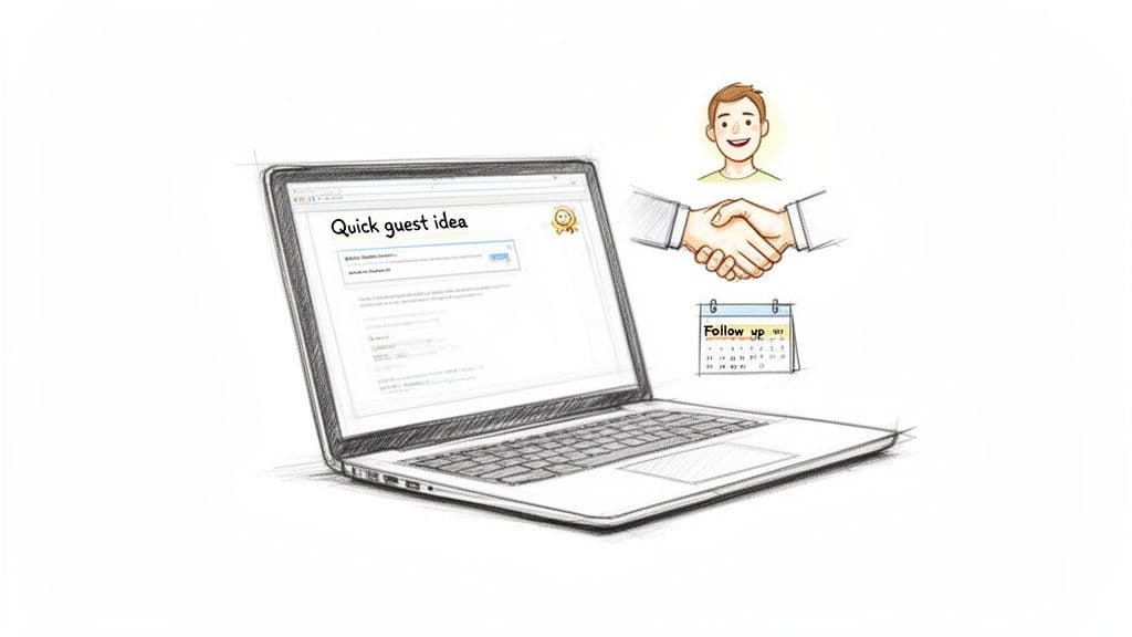 How to build backlinks to your website guest posting