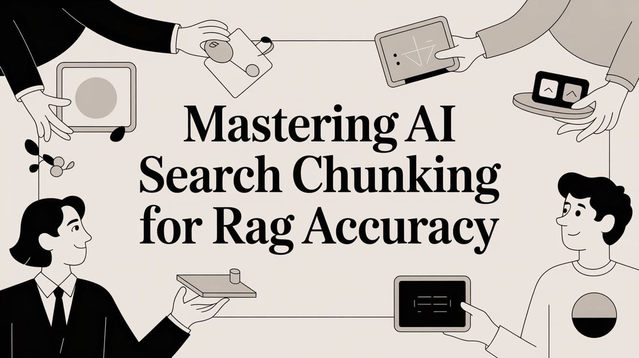 Cover image for Mastering AI Search Chunking for RAG Accuracy