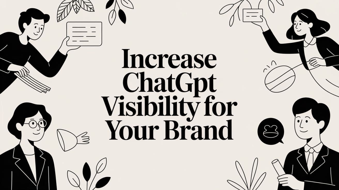 Cover image for Increase ChatGPT Visibility for Your Brand