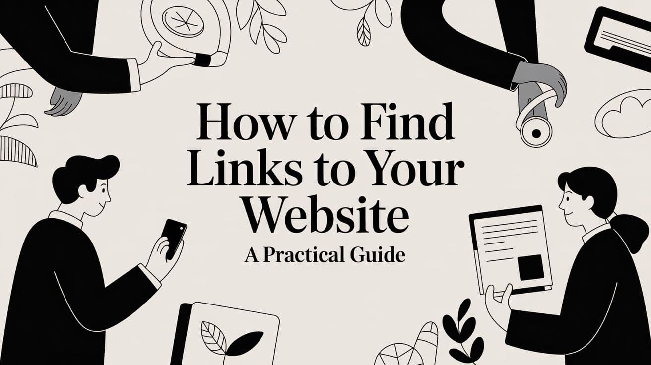 Cover image for How to Find Links to Your Website A Practical Guide