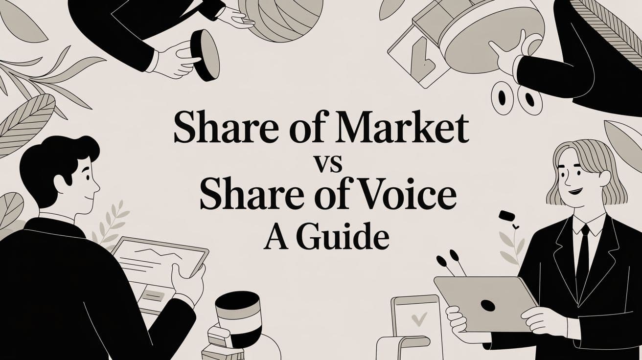 Cover image for Share of Market vs Share of Voice A Guide
