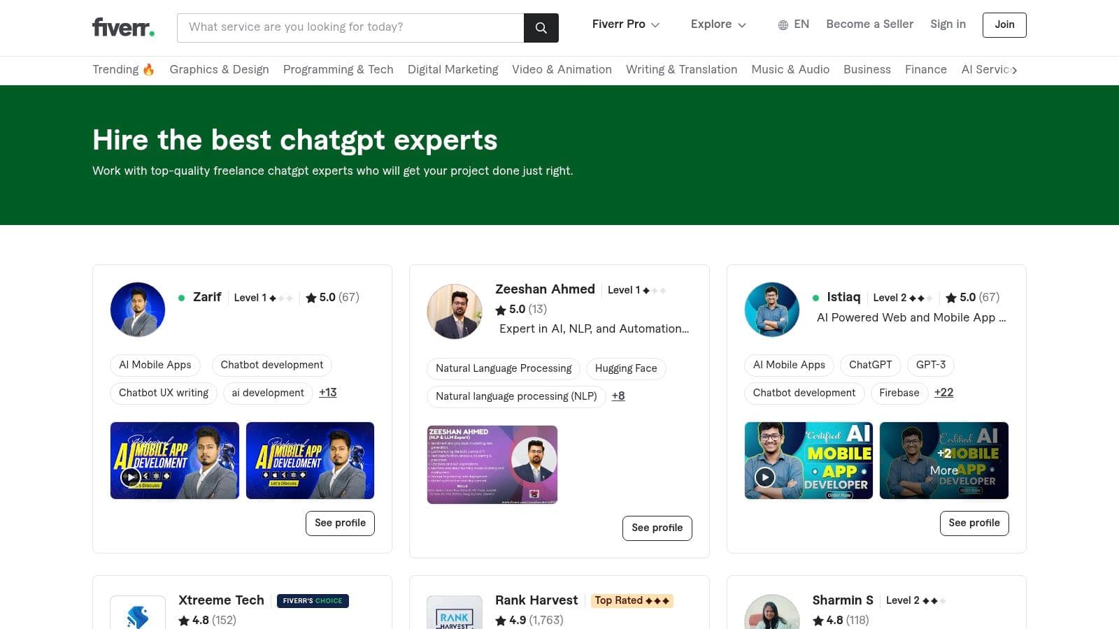 Top 10 chatgpt search visibility specialists in south africa chatgpt experts