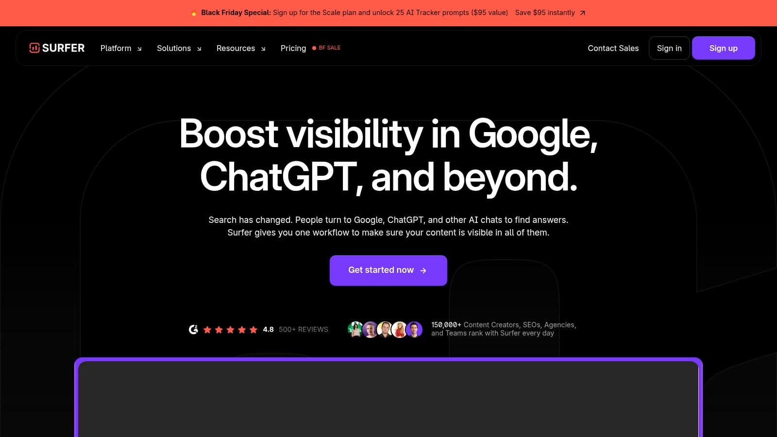 Best ai seo software surfer seo