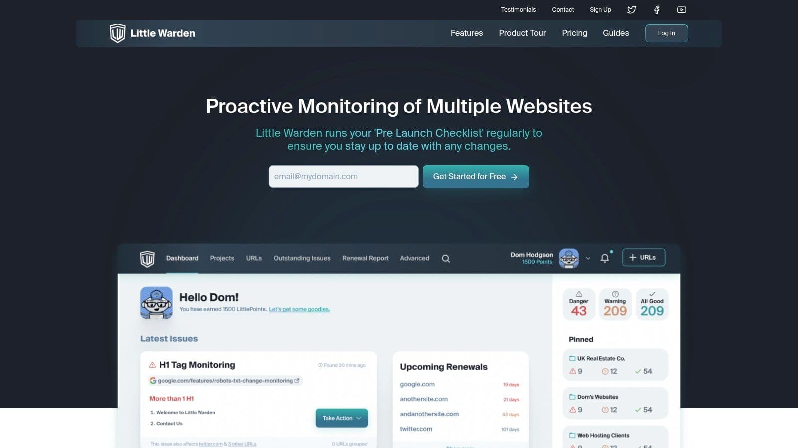 Best contentking alternatives dashboard