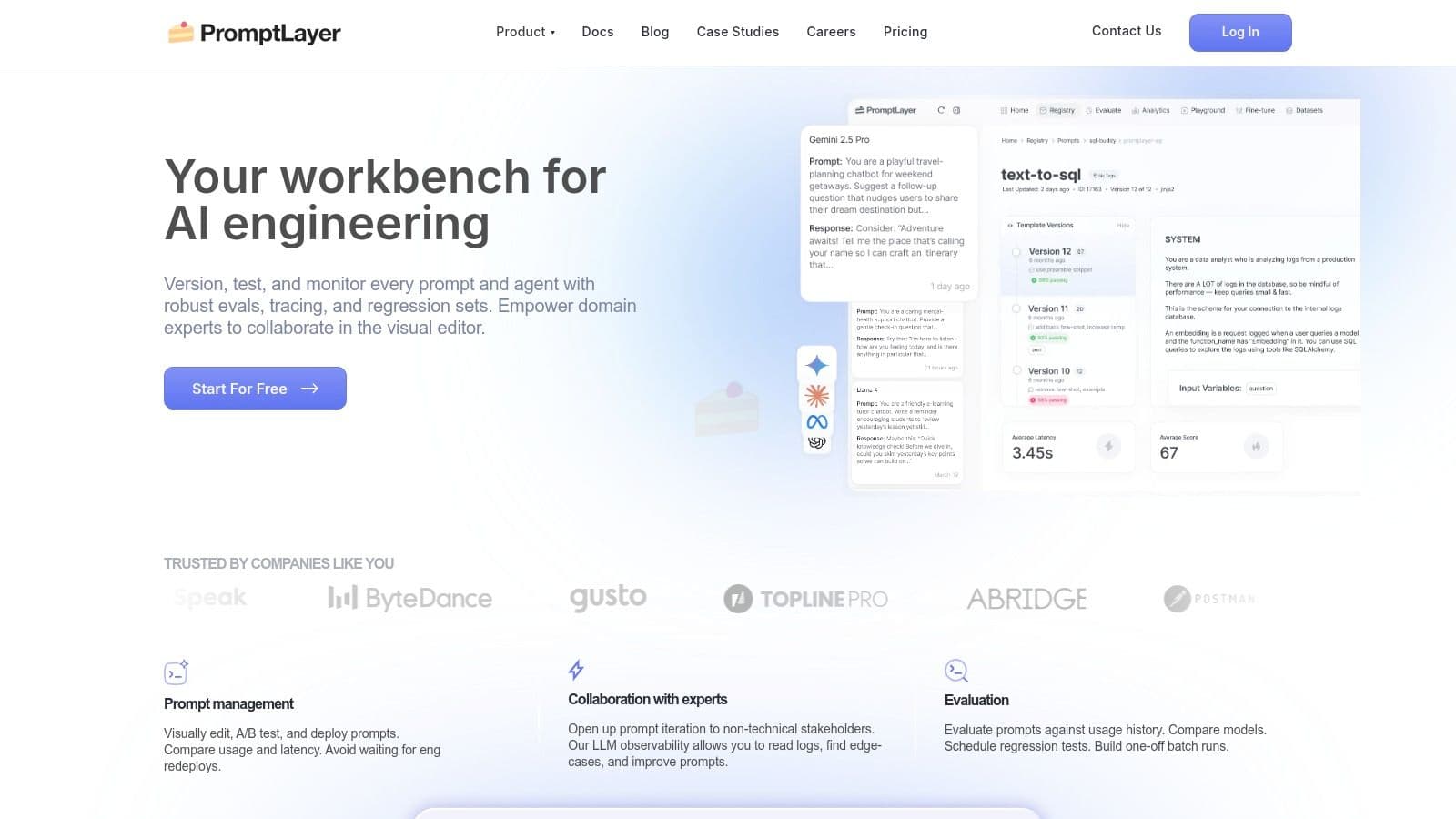 Best prompttrack alternatives ai workbench