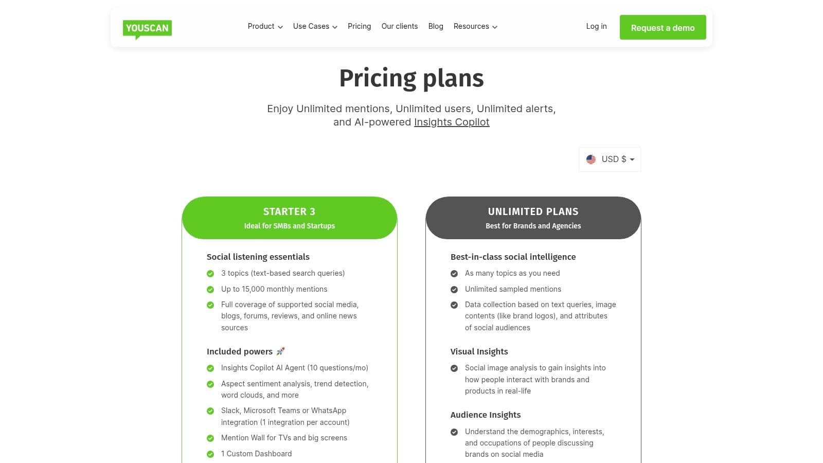 Best mention ai alternatives pricing plans