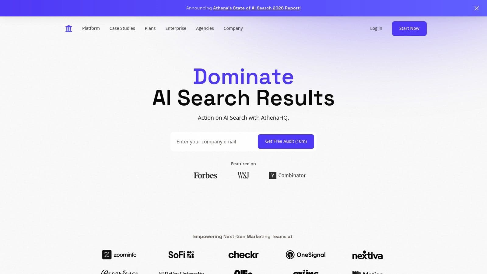 Best profound alternatives website homepage