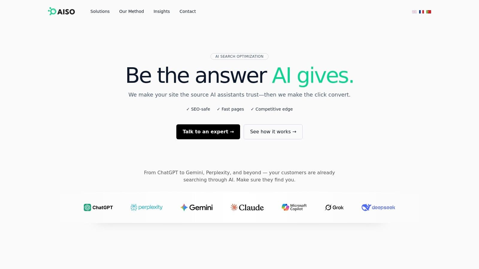 Best ai search optimization agency in portugal ai optimization