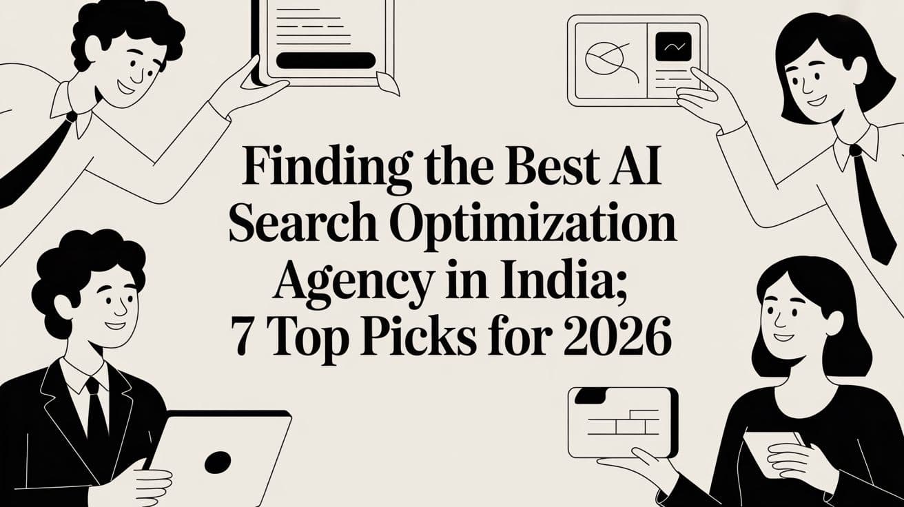 Cover image for Finding the Best AI Search Optimization Agency in India: 7 Top Picks for 2026