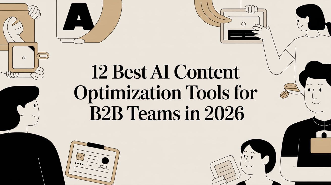 Cover image for 12 Best AI Content Optimization Tools for B2B Teams in 2026